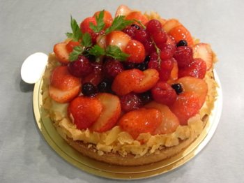 いちご畑のタルト