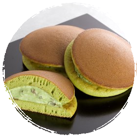 抹茶生どら焼き
