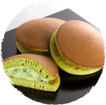 抹茶生どら焼き