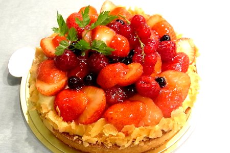 いちご畑のタルト