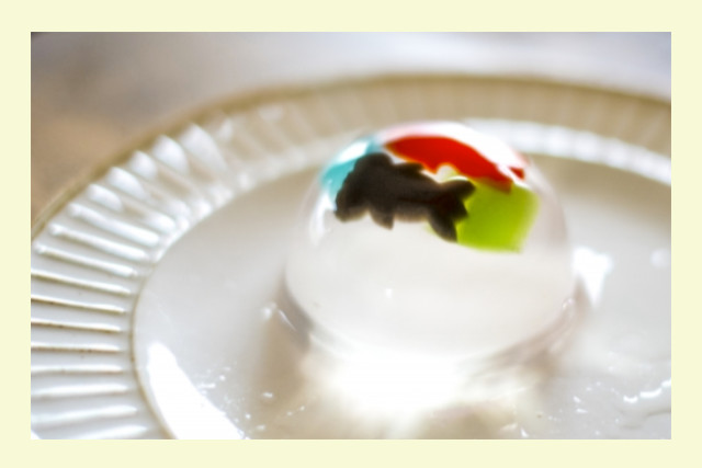菓子 金魚鉢