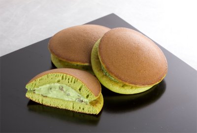 抹茶生どら焼き
