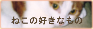 ねこのすきなもの